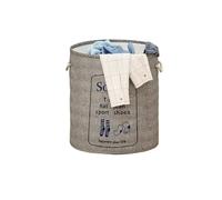GMGQJST Tapis Yoga Support Tapis de Yoga Simple Panier de Rangement de Grande capacité Boîtes à vêtements Sales Pliables Équipement de Sport Jouets for Enfants Bacs d'organisation(Circular Medium)