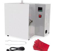 GmhXylophyte Four éLectrique 1500 W avec RéGulateur De TempéRature, IntéRieur De Grande Capacité, ContrôLe De 0 à 800 °C pour La Fabrication De Bijoux Et Argile MéTallique B.SegmentedModel