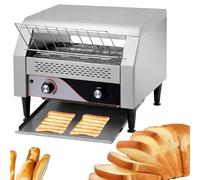 GmhXylophyte Grille-Pain Industriel Robuste en Acier Inoxydable, Grille Pain Toaster Convoyeur Professionnel Acier Inoxydable, pour Croissant, Restaurant, CaféS C450Type