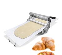 GmhXylophyte Laminoir à PâTe Manuel Professionnel, Machine à PâTe FeuilletéE avec Grande Planche Laminoir Manuel Acier Inoxydable Usage Commercial Et Domestique A