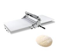 GmhXylophyte Laminoir à PâTe Pliable, Compact, Manuel, en Acier Inoxydable, éPaisseur RéGlable De 0 à 27 Mm, pour PâTe à Pizza Et Fondant Au Fudge & Croissants A