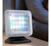 GmhXylophyte Lampe à LED Fausse LumièRe du Simulateur De TéLéVision, LumièRe De SéCurité Nocturne, LED Longue DuréE ; Robustes Et NéCessitant Peu d'entretien A12LED