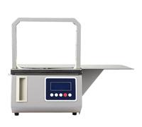 GmhXylophyte Machine De Cerclage Automatique, Cercleuse à Ruban Conviviale, avec Comptage Et Indication De DéFaut, pour Attacher des LéGumes Frais De Supermarché D