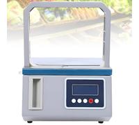 GmhXylophyte Machine De Cerclage Automatique, Cercleuse à Ruban Conviviale, avec Comptage Et Indication De DéFaut, pour Attacher des LéGumes Frais De Supermarché B