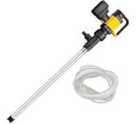 GmhXylophyte Pompe à Baril D'Huile éLectrique à Grande Aspiration, Pompe De Transfert D'Huile 60-80l/Min, avec Un Tuyau De 3m, pour KéRosèNe, Huile Hydraulique, Eau