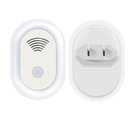 Gmjay Anti-Moustique Insecte Répulsif à Ultrasons Souris Dispositif Anti-cafard avec Veilleuse Électronique Tueur D'insectes Anti-acariens