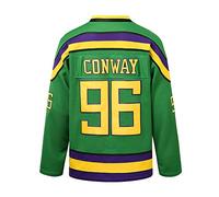 Gmjay Charlie Conway # 96 Maillot de Hockey Mighty Ducks pour Hockey sur Glace S-XXXL,M