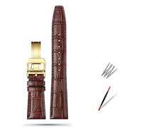 GMJGCIRVC 20mm 21mm 22mm Cowhide Leather Watch Band Replacement for Porotfino Family PILOT'S Watches Strap Folding Buckle