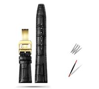 GMJGCIRVC 20mm 21mm 22mm Cowhide Leather Watch Band Replacement for Porotfino Family PILOT'S Watches Strap Folding Buckle