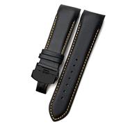 GMJGCIRVC 22mm 23mm 24mm Curved End Watchband fit for T035617 Cowhide Watch Strap Clasp Bracelets Men