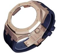 GMJGCIRVC 4rd Gen Mod Kit For GA2100 GA-2100 GA2110 Metal Watch Case Fluorine Rubber Strap Stainless Steel Bezel Sport Watchband