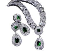 GMJGCIRVC 6 couleurs perles gros rouge vert bleu cubique zircone féminin de bijoux pour la fête du soir