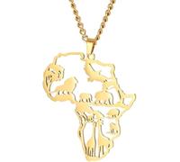 GMJGCIRVC Accessoires de collier girafe pour femme, dessin animé, breloque, bijoux, pendentif animal mignon, chaîne simple