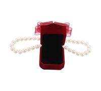 GMJGCIRVC Alliance pour animal de compagnie - Collier à bretelles avec fausses perles - Bijou léger pour chien - Design bug pour proposition de fiançailles - Photographie et fêtes de mariage