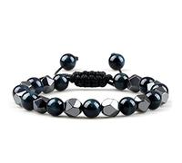 GMJGCIRVC Bracelet à huile essentielle, Bracelettes de perles de 8 mm Bracelets bracelettes 17-27 cm