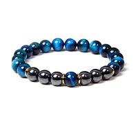 GMJGCIRVC Bracelets de perles, bracelet en pierre 8 mm bracelets stretch 29.2 cm