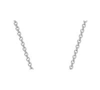 GMJGCIRVC Chaîne de rose blanc jaune chanceux mince o liaison chaîne collier blanc
