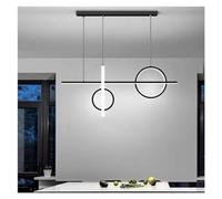 GMJGCIRVC Chandelier à LED minimaliste moderne Suisselle île Art Design Suspension luminaires Gold Black suspension Lampe, Chandelier moderne suspendu