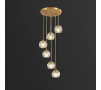GMJGCIRVC Chandelier en crisstal LED G9 Luxury moderne - coucher de coucher de chambre à manger à la gamme de salon de salon décoratif lampe à la maison intérieure
