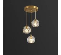 GMJGCIRVC Chandelier en crisstal LED G9 Luxury moderne - coucher de coucher de chambre à manger à la gamme de salon de salon décoratif lampe à la maison intérieure