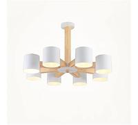 GMJGCIRVC Chandelier massif en fer forgé moderne E27 compatible avec la chambre à coucher de cuisine chambre à coucher personnalité du restaurant de la personnalité, Crystal Flush Mount