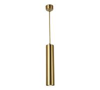 GMJGCIRVC Chandelier Modern Chandelier Long Tube Pendant Light, d Cylindl Hanging Lamp, Single Head Downlight, Suspension Ceiling Fixture Kitchen Island Restaurant Droplight Anti-Rust Spotlights
