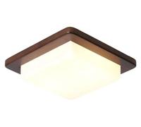 GMJGCIRVC Chandeliers Japanese Style Square Ceiling Light Energy Saving Wood Led Ceiling Lamp with Acrylic Shade Flush Mount Close to Ceiling Light Fixtures for Cloakroom Bedroom Entryway Corridor
