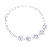 GMJGCIRVC Collier à collier de chien en strass réglable Bijoux pour animaux de compagnie confortables pour chiens chiens et chiots avec un fermoir sécurisé Design pour les mariages et les fêtes