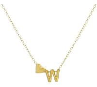 GMJGCIRVC Collier AZ Capital Initial et Heart Pendant Collier Femme Collier Tiny Bijoux pour filles Bijoux Duation Bijoux d'anniversaire de Noël