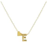 GMJGCIRVC Collier AZ Capital Initial et Heart Pendant Collier Femme Collier Tiny Bijoux pour filles Bijoux Duation Bijoux d'anniversaire de Noël