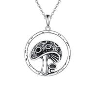 GMJGCIRVC Collier Collier pour hommes, bijoux personnalisés à la mode rétro Rond Round Pendant Charme