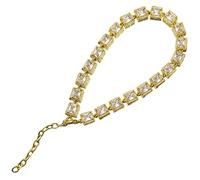 GMJGCIRVC Collier de chaîne de chiens en acier en titane pour animaux de compagnie collier décoratif et durable accessoire sûr confortable pour les chiens et les chiots