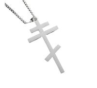GMJGCIRVC Collier d'urne croix en argent sterling pour femmes et hommes, croix Collier pour cendres Bijoux commémoratif Lord Prière Collier Cross Cross, Colliers d'urne pour cendres pour hommes