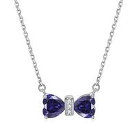 GMJGCIRVC Collier Femme Collier Bow Pendant Cumbic Zirconia Douze constellations Bijoux de pierre de naissance pour filles bijoux