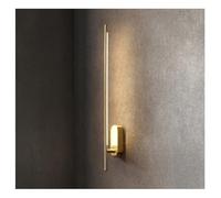 GMJGCIRVC Corridor Tous les lampes murales de ligne simple en cuivre Post-modernes Décor mural de chevet de chambre à coucher LED MURS LED LABIRES CHAMPS SOIX ESPAIR, CHANDELIER PLAFIC