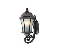 GMJGCIRVC Éclair de lampe murale Lumière montée classique rétro Retro Garden extérieur villa étanche Balconie Balconie Aisle Verre givrée Lantern Aluminium anti-Rust Métal