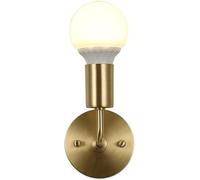GMJGCIRVC Éclairage de lampe murale Single Head E27 All Bronze Bedside Small Light LED Head, Fond Light, Pendante chaude