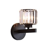GMJGCIRVC Lampe à lampe murale lampes LED Crystal Light Creative Black Indoor Bedside Living Dining Room Room Rester Retroom Asle pour chambre-Small-B (Wolf gris)
