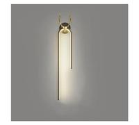 GMJGCIRVC Lampe murale à LED intérieure de luxe de luxe de luxe lampe murale simple décoration artistique moderne couloir de salon de salon,