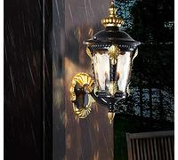 GMJGCIRVC Lampe murale créative rétro extérieure atmosphérique du support européen Light Community Courtyard Layscape Lightcape Light extérieur étanche d'altitude