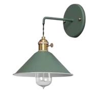 GMJGCIRVC Lampe murale en métal, luminaires à montage nordique, lumières de porche de sconce, éclairage de chevet, lanternes de personnalité créative E27 vis, pour la chambre, salon, villa