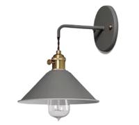 GMJGCIRVC Lampe murale en métal, luminaires à montage nordique, lumières de porche de sconce, éclairage de chevet, lanternes de personnalité créative E27 vis, pour la chambre, salon, villa