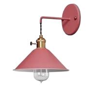 GMJGCIRVC Lampe murale en métal, luminaires à montage nordique, lumières de porche de sconce, éclairage de chevet, lanternes de personnalité créative E27 vis, pour la chambre, salon, villa