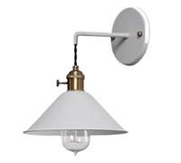 GMJGCIRVC Lampe murale en métal, luminaires à montage nordique, lumières de porche de sconce, éclairage de chevet, lanternes de personnalité créative E27 vis, pour la chambre, salon, villa