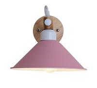 GMJGCIRVC Lampe murale intérieure, éclairage minimaliste de chevet, luminaires nordiques créatifs de chambre à coucher, lampes décoratives colorées à vis E27, pour l'étude du balcon de restaurant