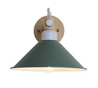 GMJGCIRVC Lampe murale intérieure, éclairage minimaliste de chevet, luminaires nordiques créatifs de chambre à coucher, lampes décoratives colorées à vis E27, pour l'étude du balcon de restaurant