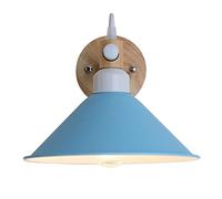 GMJGCIRVC Lampe murale intérieure, éclairage minimaliste de chevet, luminaires nordiques créatifs de chambre à coucher, lampes décoratives colorées à vis E27, pour l'étude du balcon de restaurant