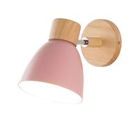 GMJGCIRVC Lampe murale, luminaires nordiques minimalistes de la chambre à coucher, E26 Vis de salon Light monté, lanternes de balcon corridor, éclairage de lecture au chevet, pour l'étude