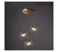 GMJGCIRVC LED MODERNE Chandelier Lampe, salon Restaurant Décoration Design Prendants Modern Pendants Gold Gold Prowing Lamp Lust Lighting Fixture compatible avec les lustres réglables de la chambre