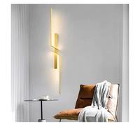 GMJGCIRVC Lumières murales à LED intérieure nordique chambre à coucher de chambre à coucher applique murale intérieure lampe murale AC85-110V noir D